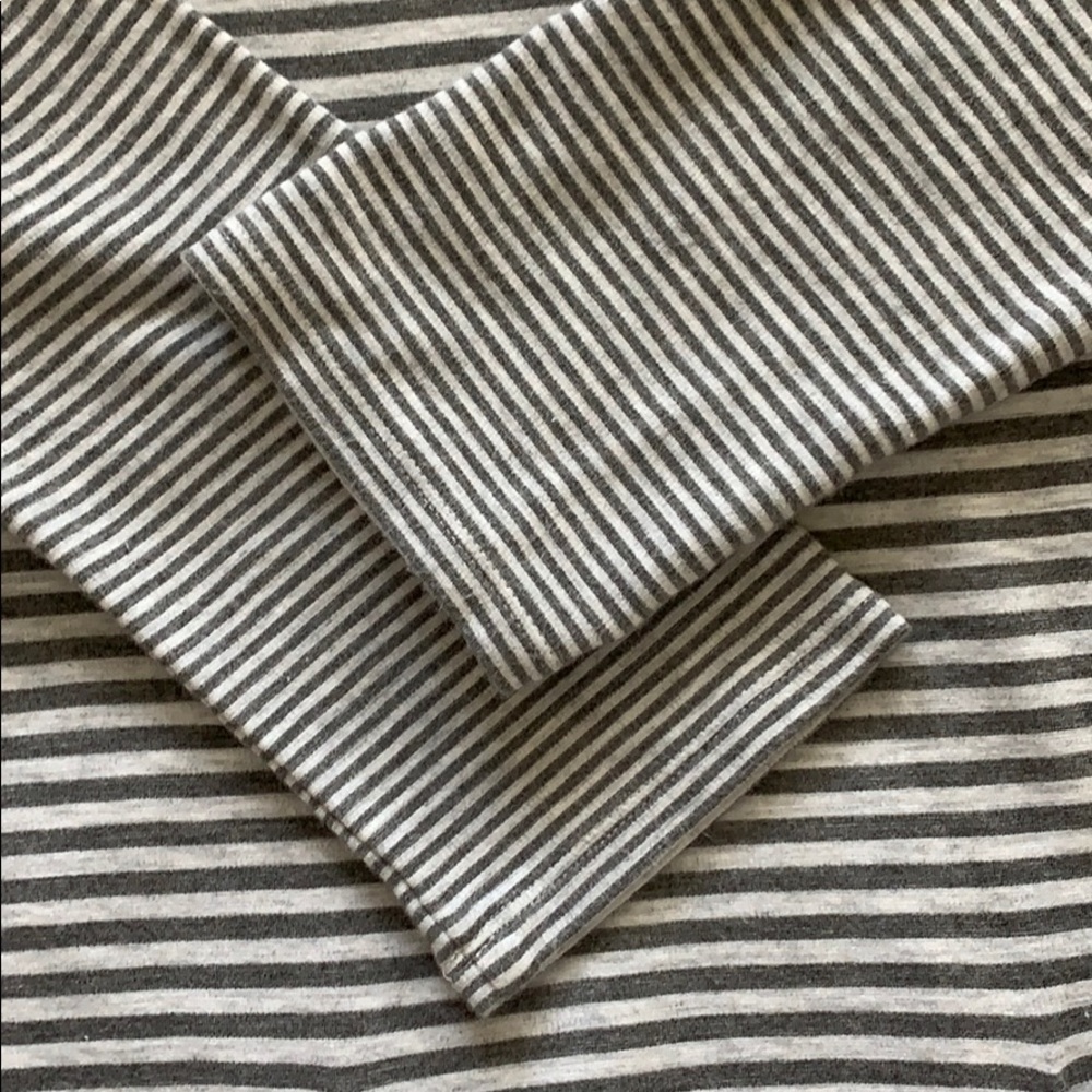 J. JILL Long Sleeve Striped Casual Shift Dress - Picture 13 of 14